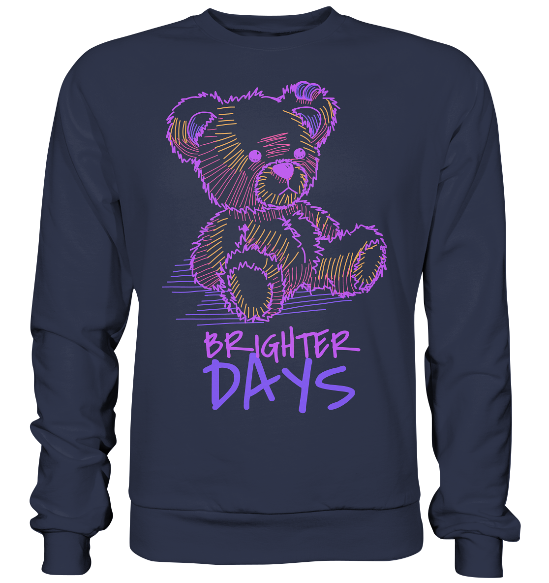 "Brighter Days" Bär Streetstyle - Premium Sweatshirt