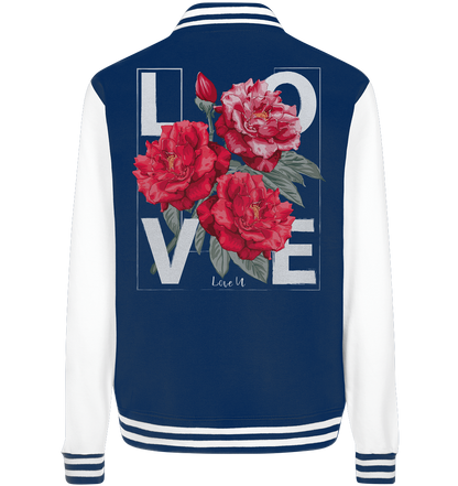 "Love You" Blumen Streetstyle - College Jacket