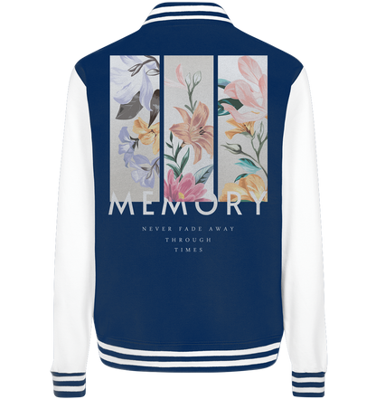 "Memory" Blumen Streetstyle - College Jacket