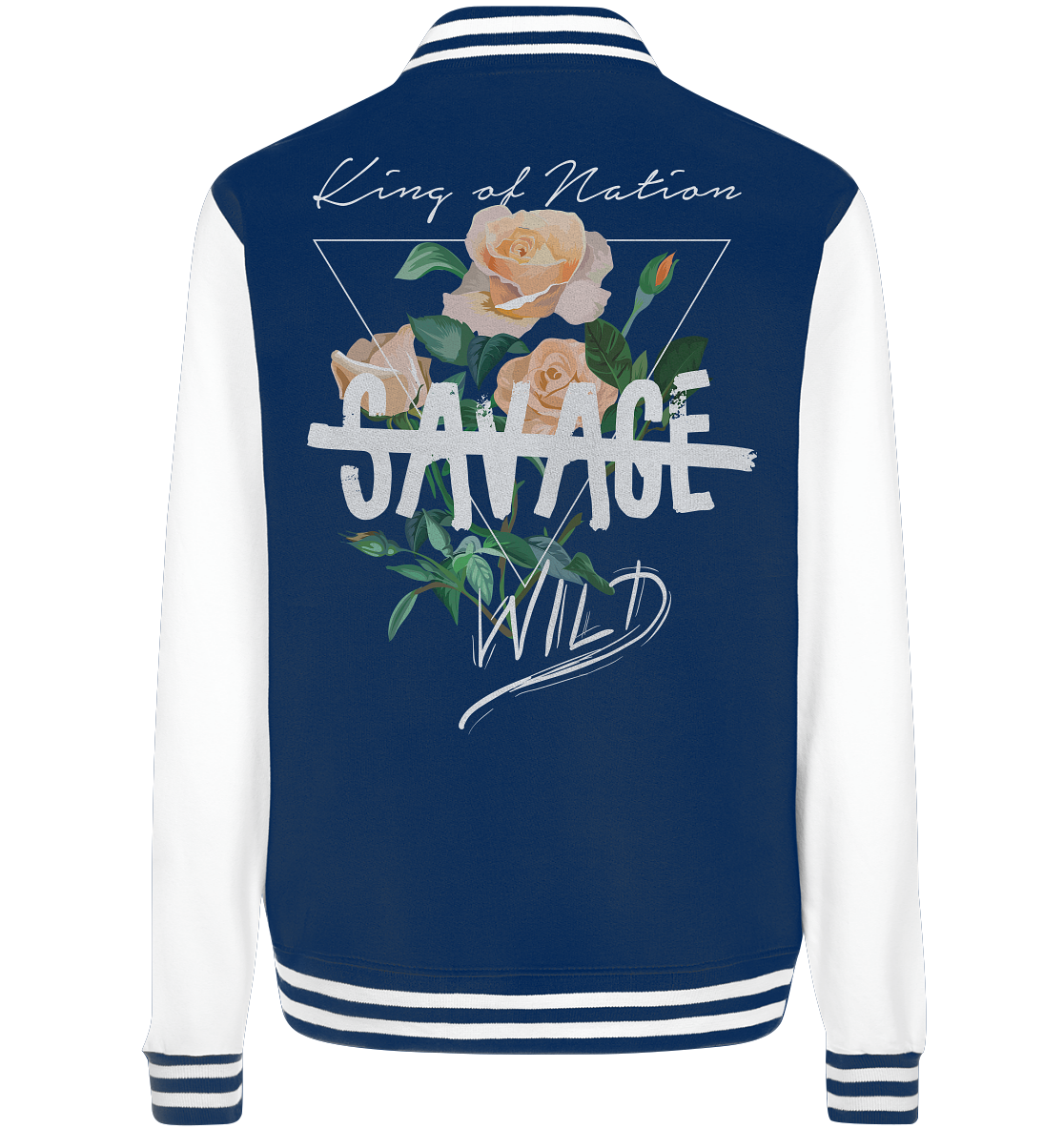 "Savage Wild" Blumen Streetstyle - College Jacket