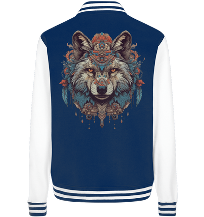 "Wolf" Tiertotems - College Jacket