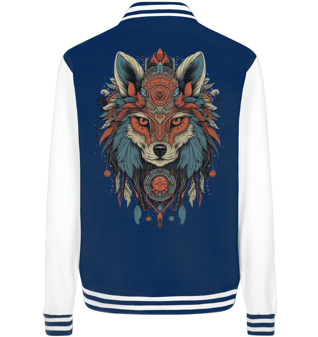 "Seriöse Fuchs" Tiertotems - College Jacket