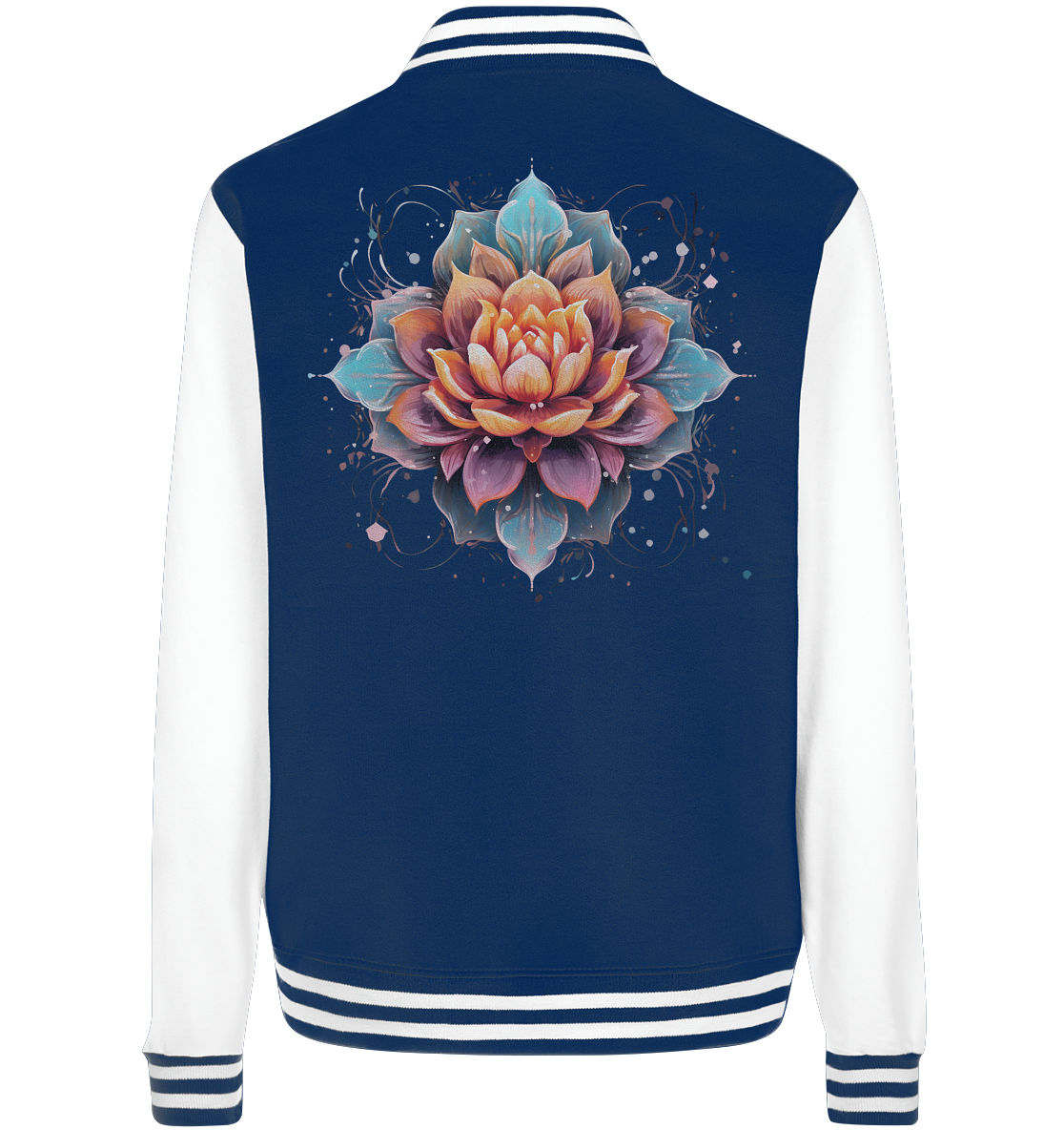 Lotus Blumen 1 - College Jacket