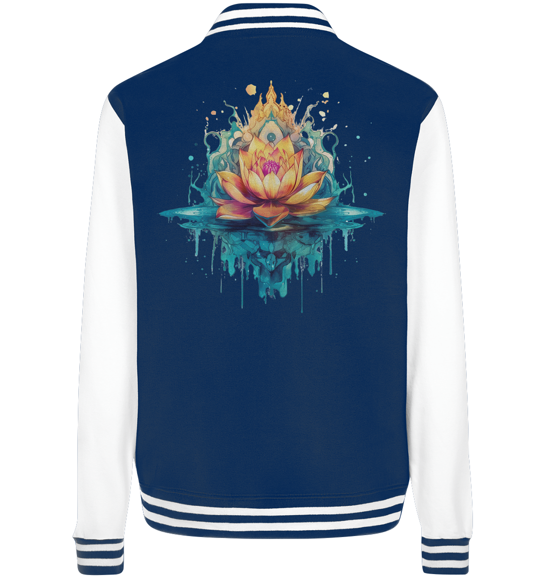 Lotus Blumen 3 - College Jacket