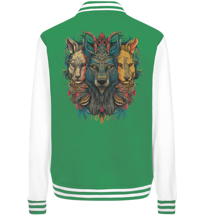 "3 Löwen" Tiertotems - College Jacket