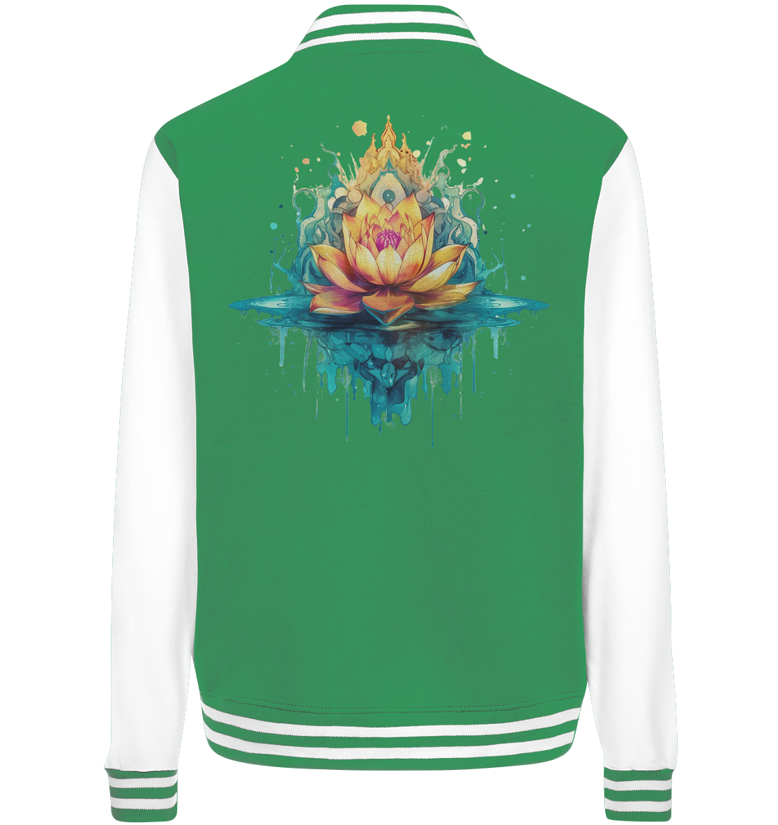 Lotus Blumen 3 - College Jacket