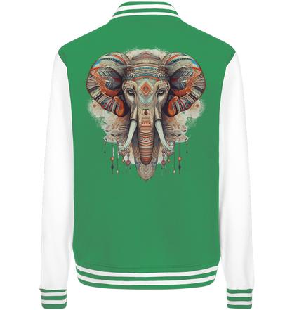 "Elefant-größen Ohr" Tiertotems - College Jacket