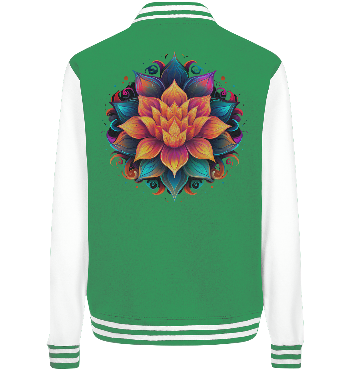 Lotus Blumen 8 - College Jacket