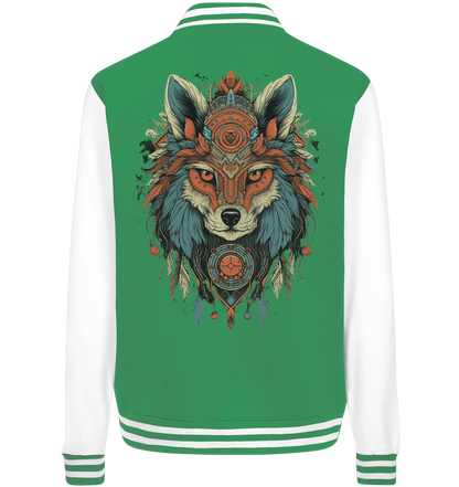 "Seriöse Fuchs" Tiertotems - College Jacket