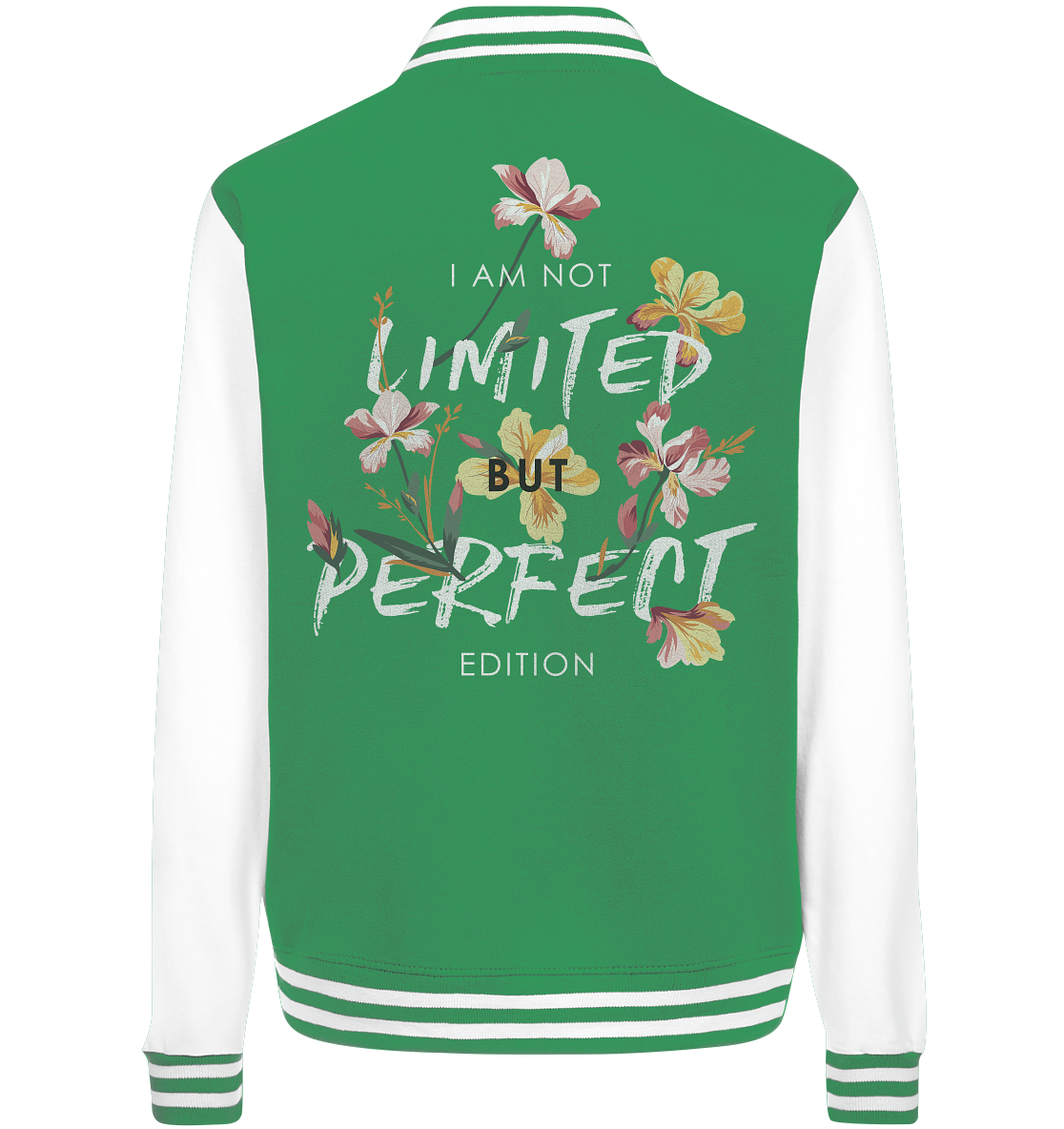 "Perfect Edition" Blumen Streetstyle - College Jacket