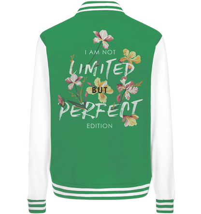 "Perfect Edition" Blumen Streetstyle - College Jacket