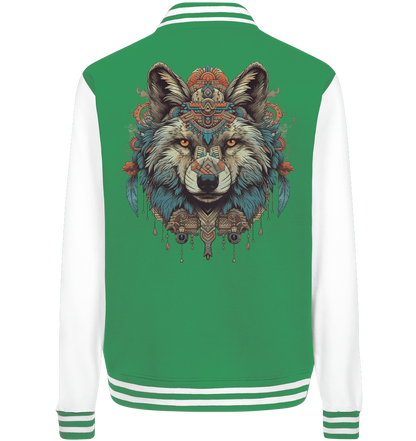 "Wolf" Tiertotems - College Jacket