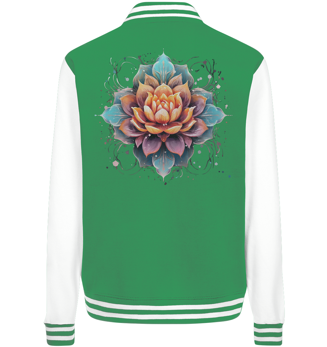 Lotus Blumen 1 - College Jacket