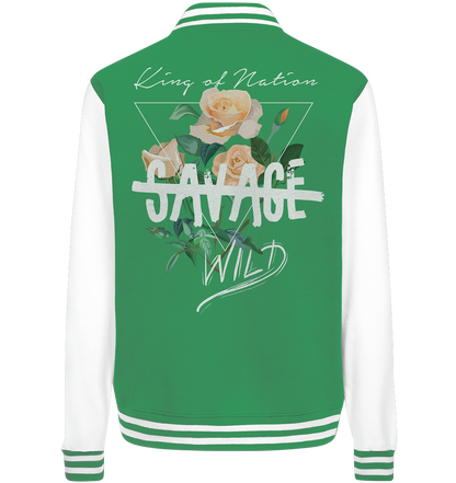 "Savage Wild" Blumen Streetstyle - College Jacket