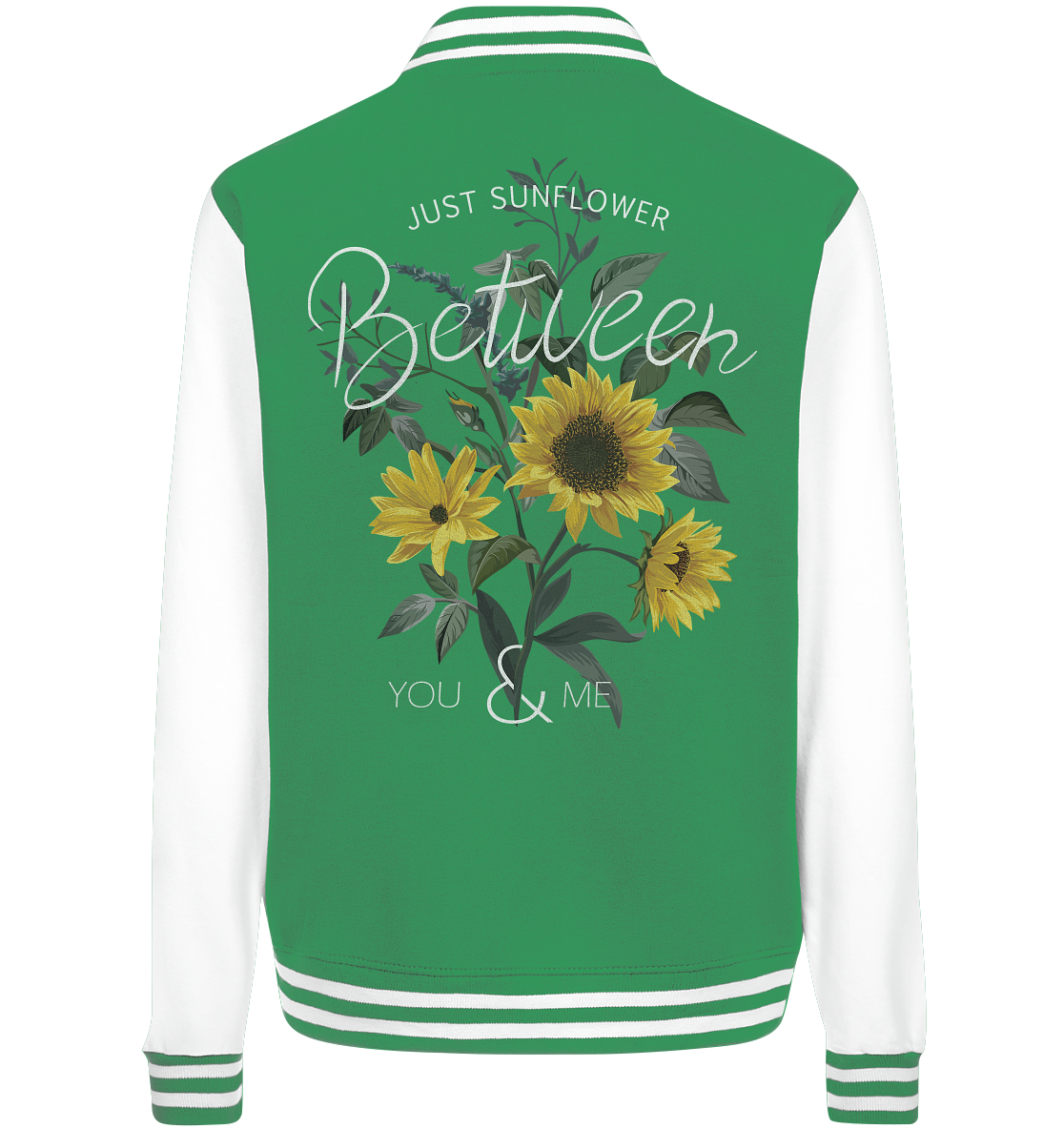 "Just Sunflower" Blumen Streetstyle - College Jacket