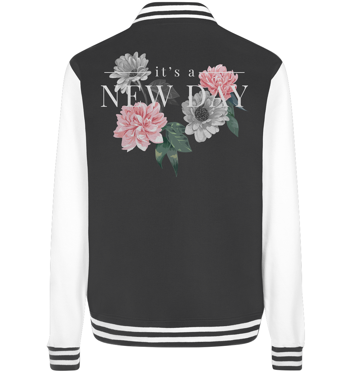 "It's a new day" Blumen Streetstyle - College Jacket