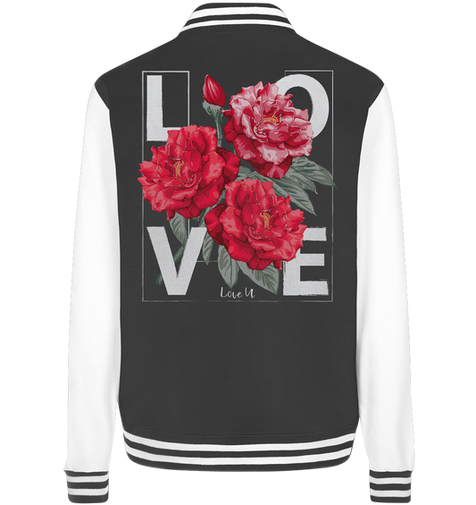 "Love You" Blumen Streetstyle - College Jacket