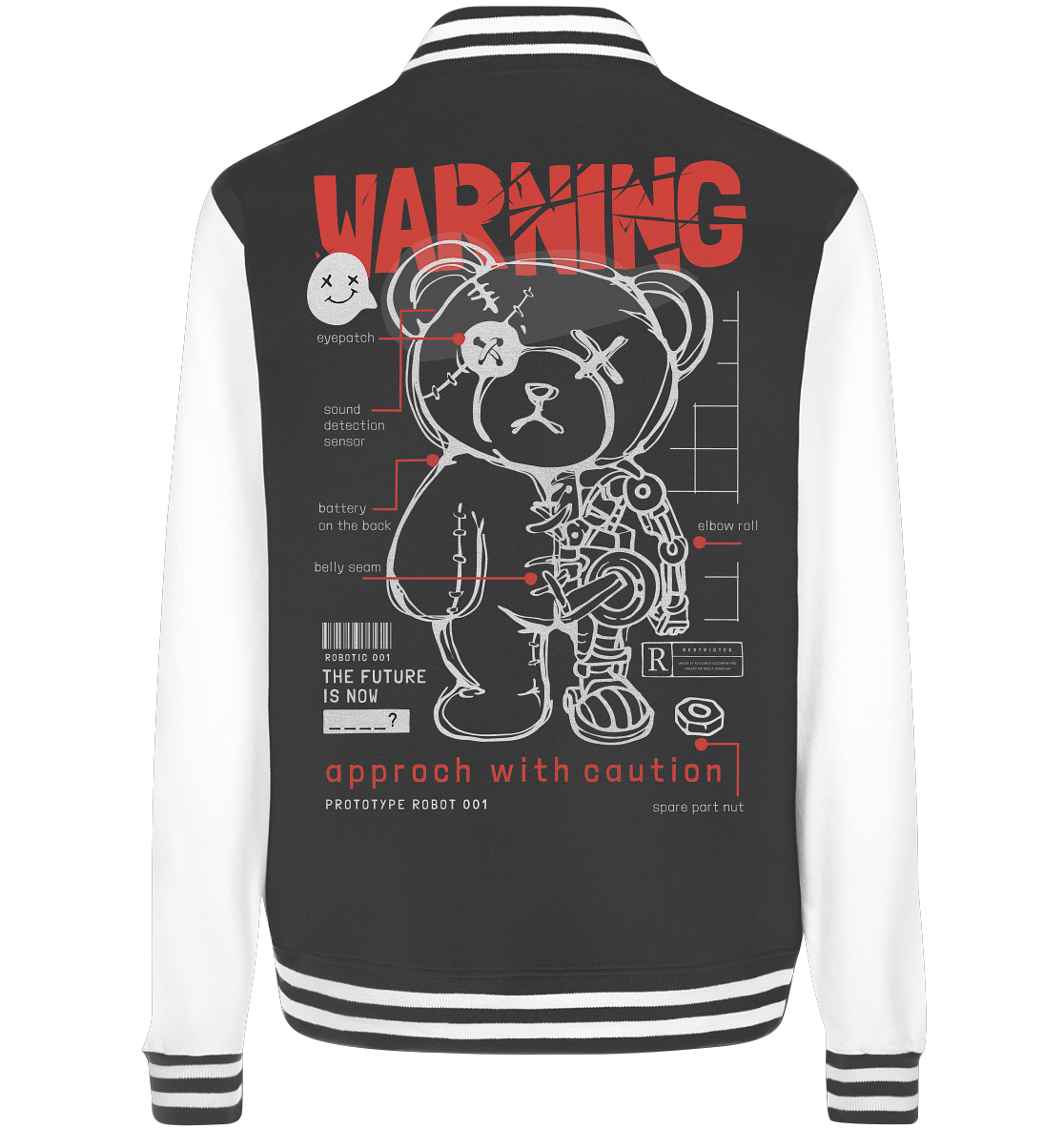 "Warning" Bär Streetstyle - College Jacket