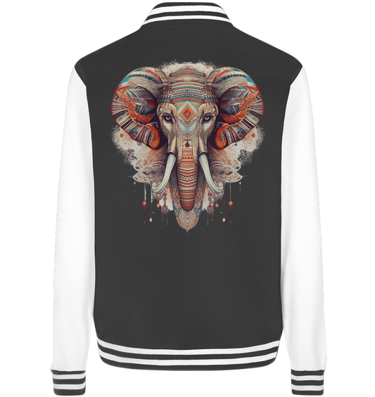 "Elefant-größen Ohr" Tiertotems - College Jacket