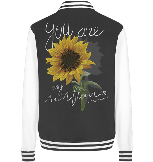 "You are my Sunflower" Blumen Streetstyle - College Jacket