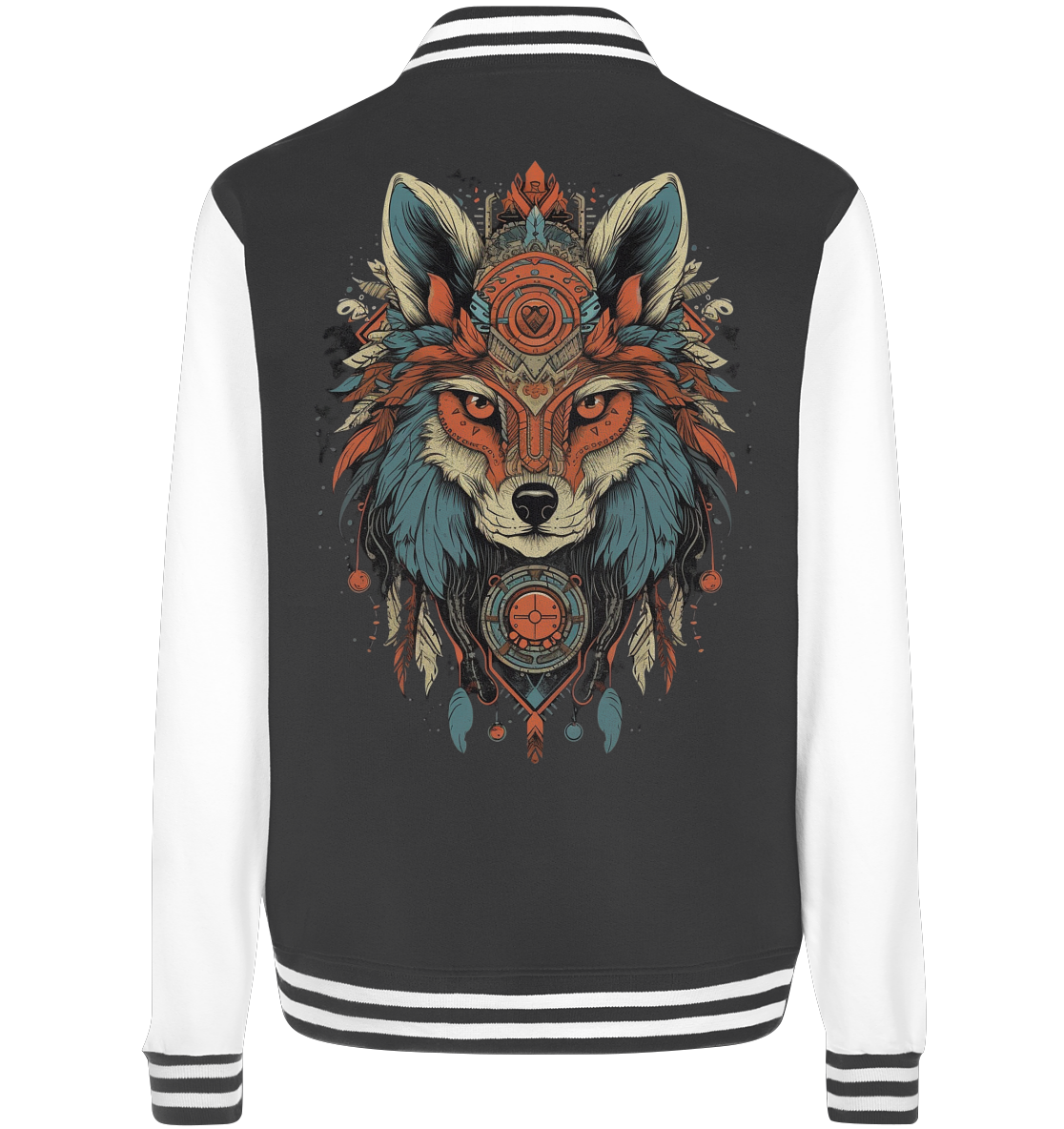 "Seriöse Fuchs" Tiertotems - College Jacket