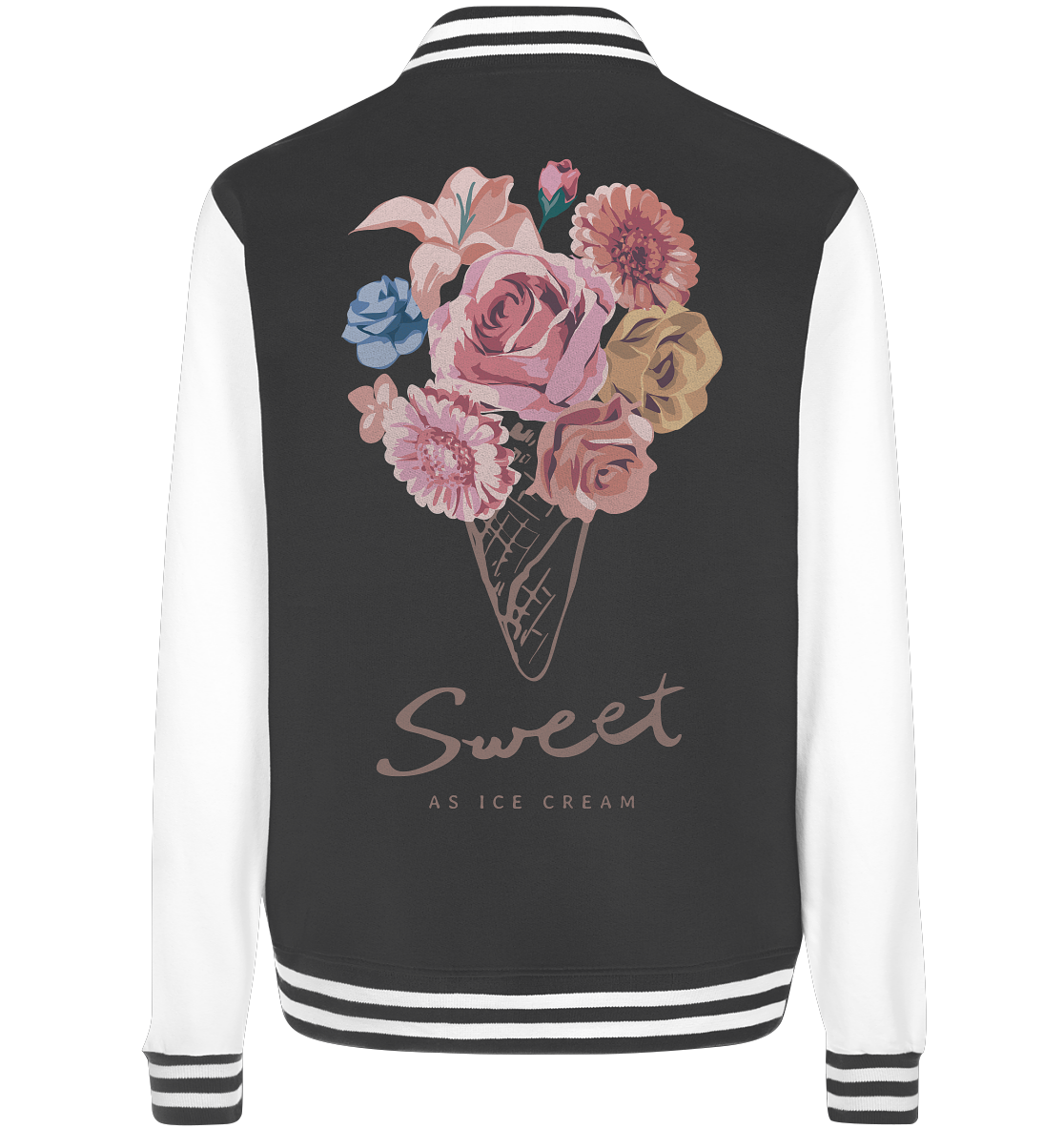 "Eiscreme" Blumen Streetstyle - College Jacket