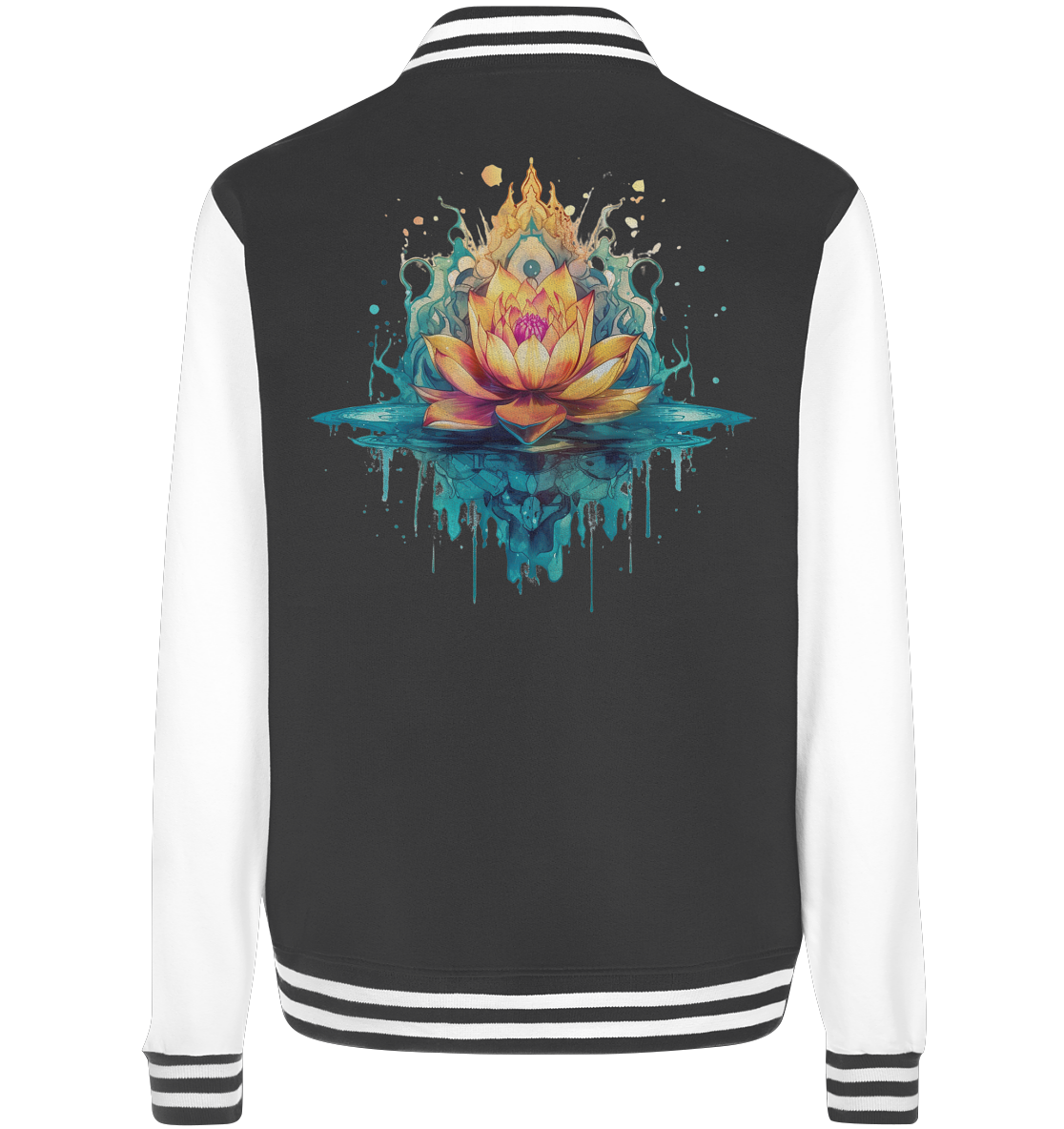 Lotus Blumen 3 - College Jacket