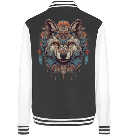 "Wolf" Tiertotems - College Jacket