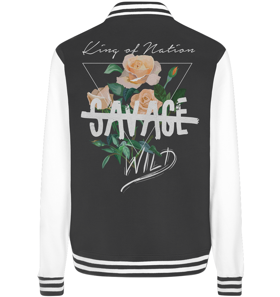 "Savage Wild" Blumen Streetstyle - College Jacket