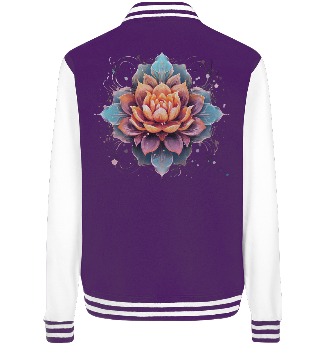 Lotus Blumen 1 - College Jacket