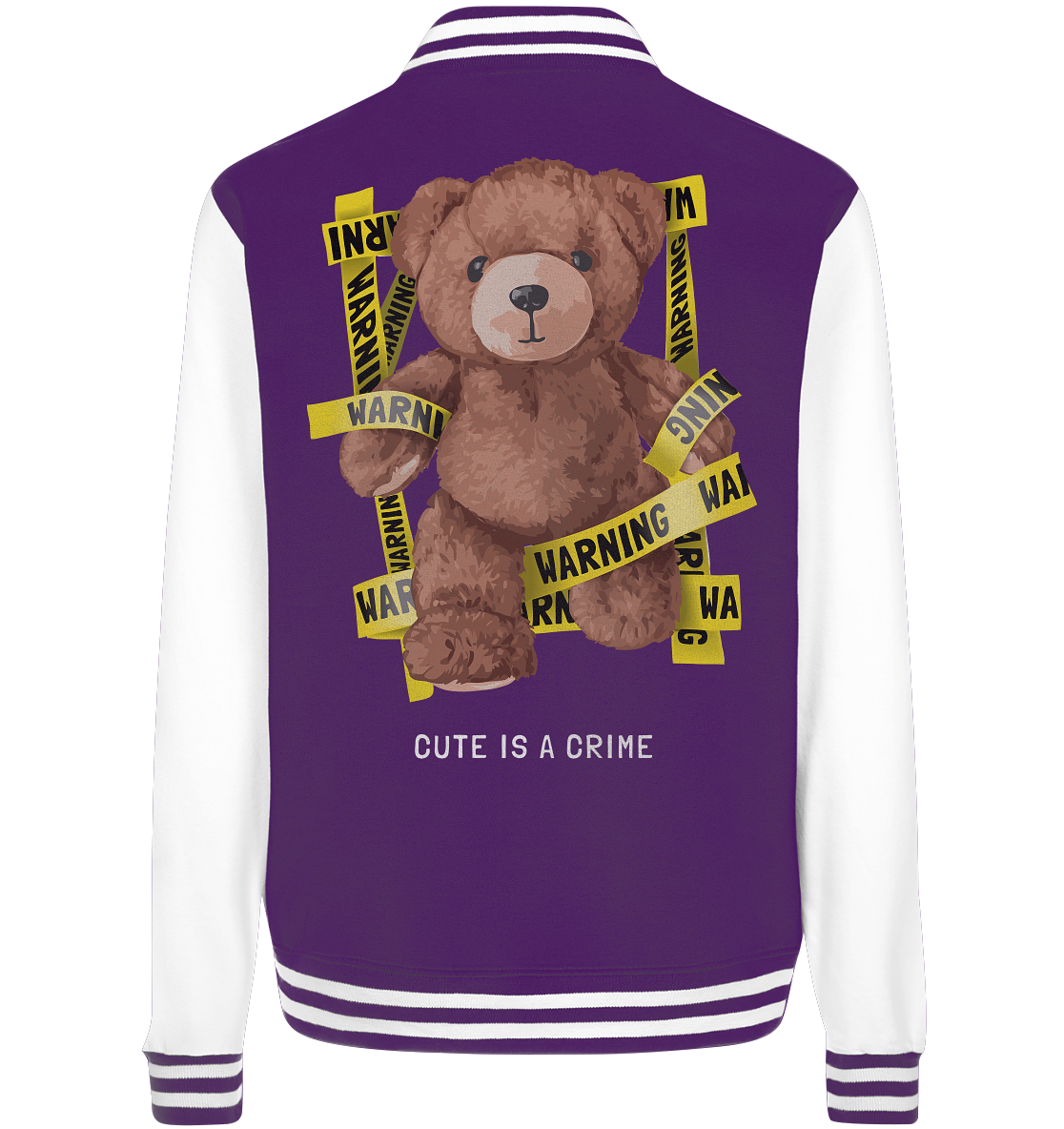 "Cute is a Crime" Bär Streetstyle - College Jacket