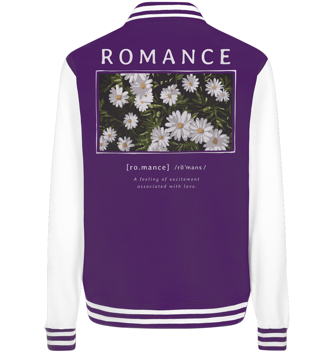 "Romance" Blumen Streetstyle - College Jacket