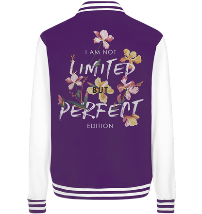 "Perfect Edition" Blumen Streetstyle - College Jacket