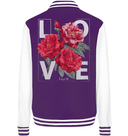 "Love You" Blumen Streetstyle - College Jacket