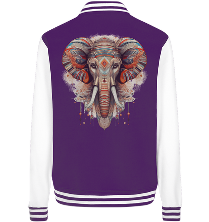 "Elefant-größen Ohr" Tiertotems - College Jacket