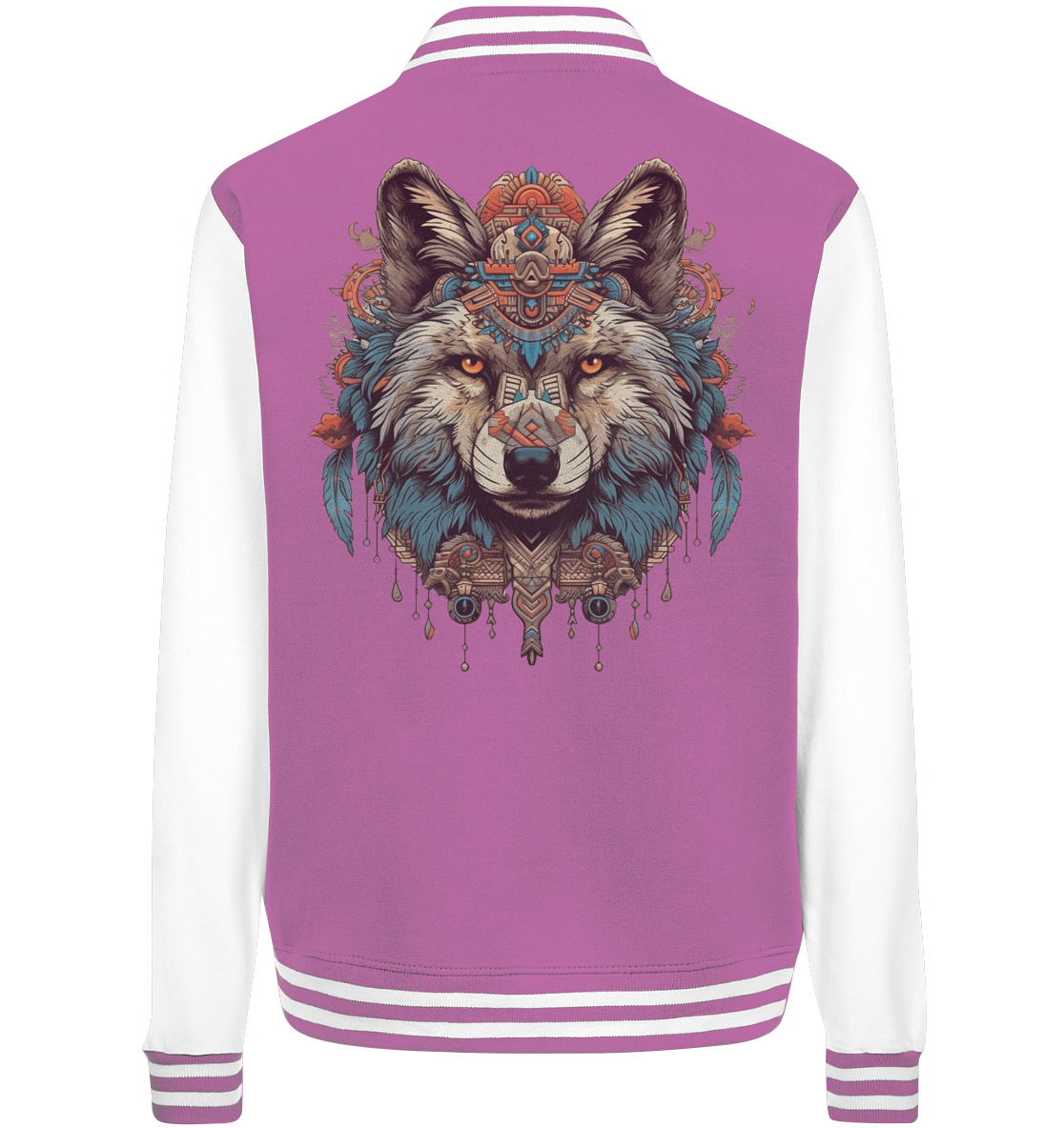 "Wolf" Tiertotems - College Jacket