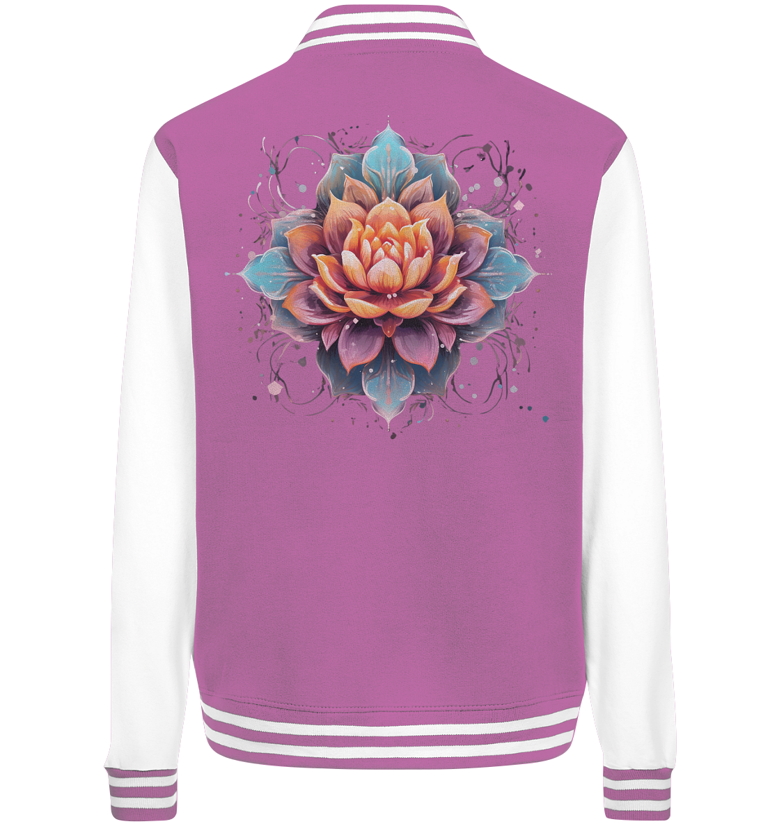 Lotus Blumen 1 - College Jacket