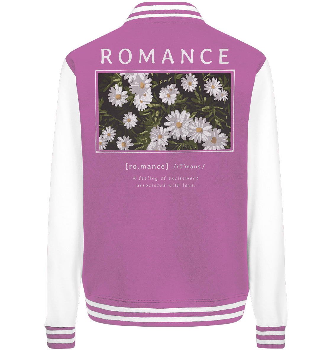 "Romance" Blumen Streetstyle - College Jacket