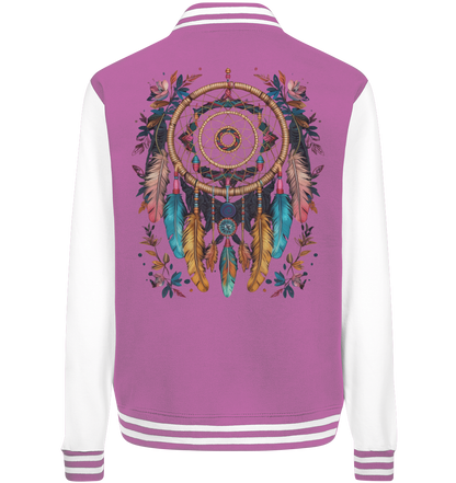 "Blumen umrandet" Traumfänger - College Jacket