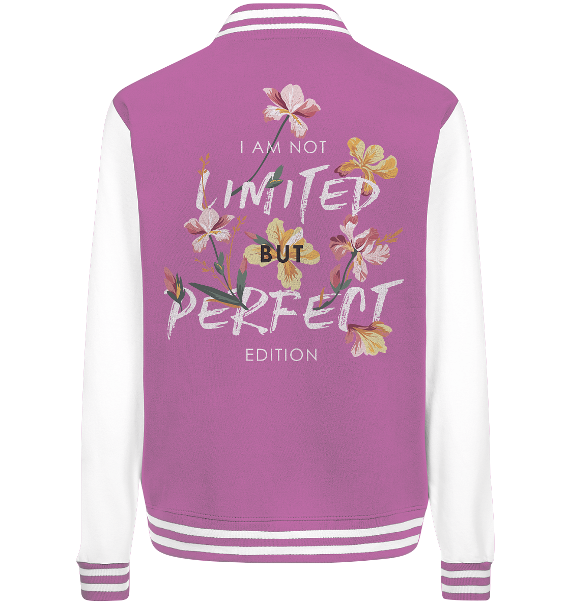 "Perfect Edition" Blumen Streetstyle - College Jacket