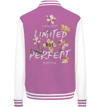 "Perfect Edition" Blumen Streetstyle - College Jacket