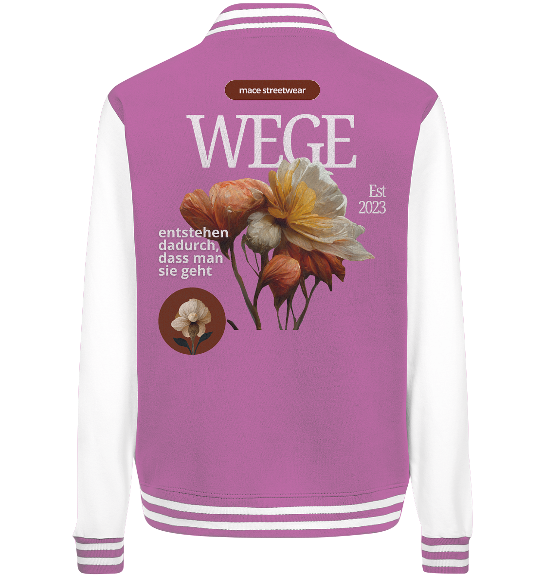 "Wege" Mace Optimismus - College Jacket