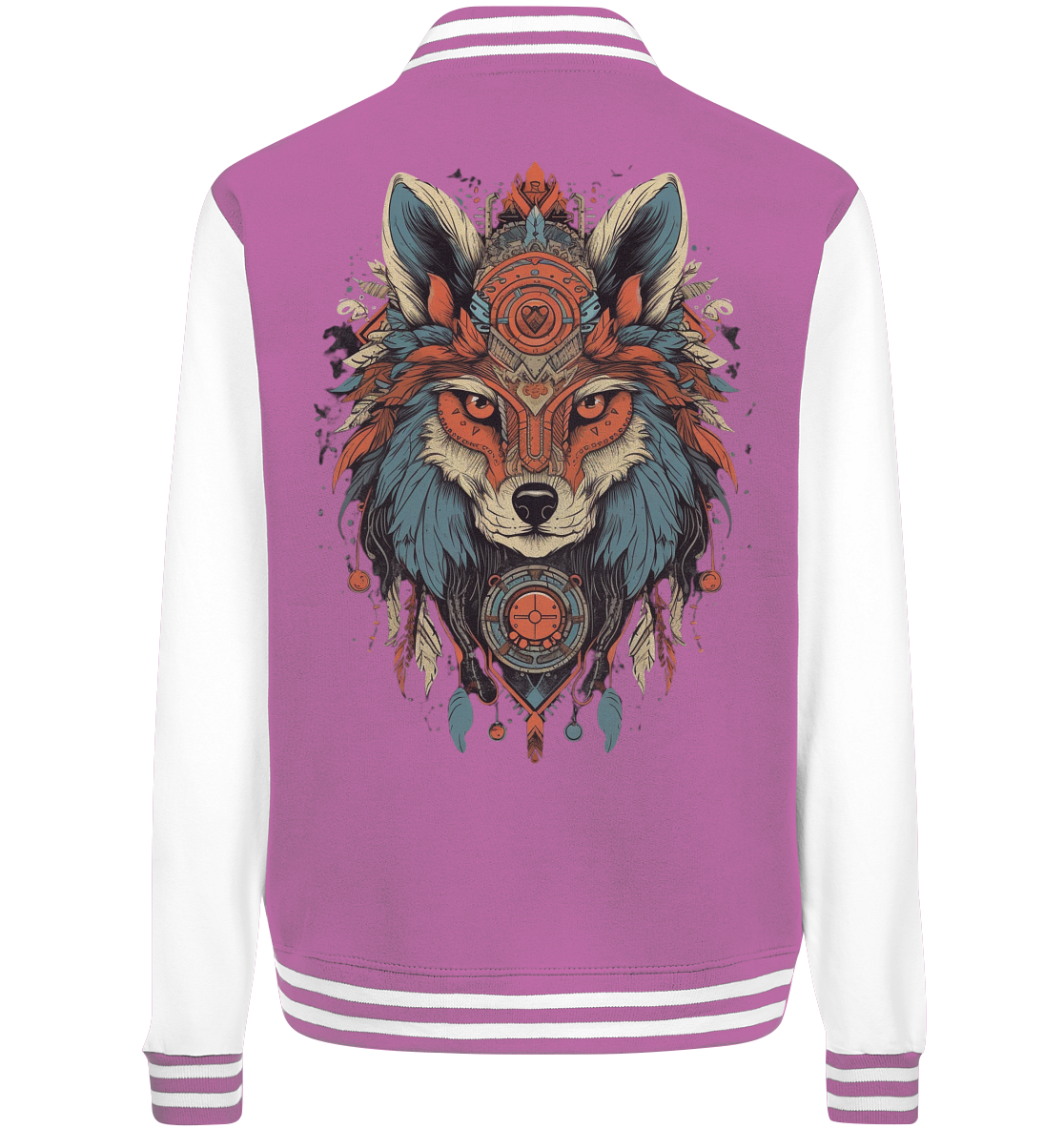 "Seriöse Fuchs" Tiertotems - College Jacket