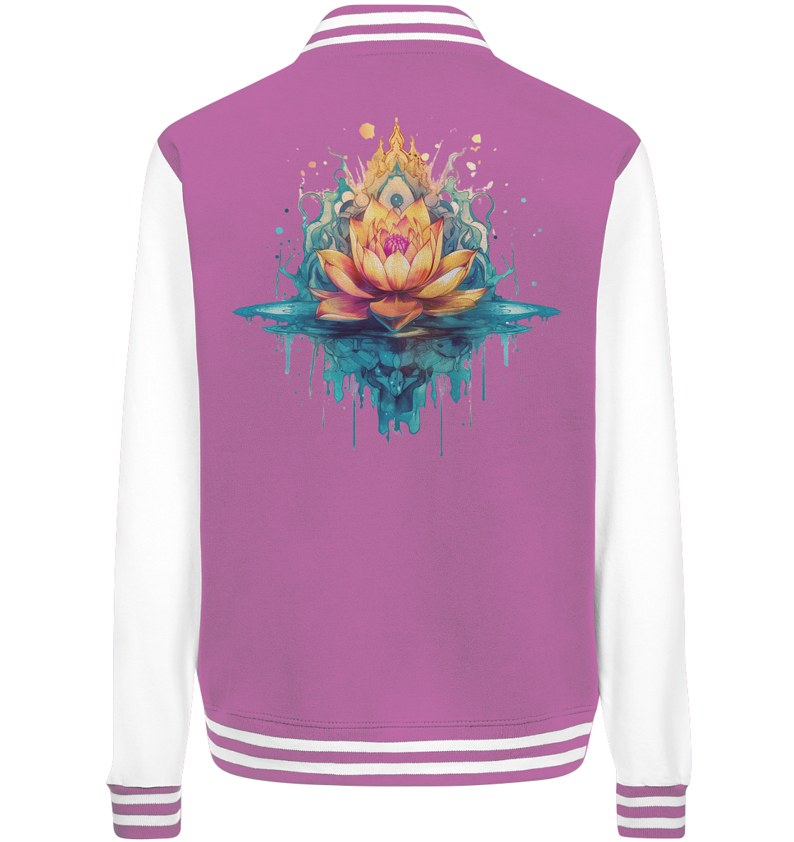 Lotus Blumen 3 - College Jacket