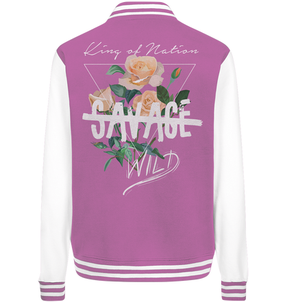 "Savage Wild" Blumen Streetstyle - College Jacket