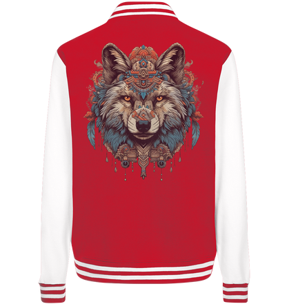 "Wolf" Tiertotems - College Jacket