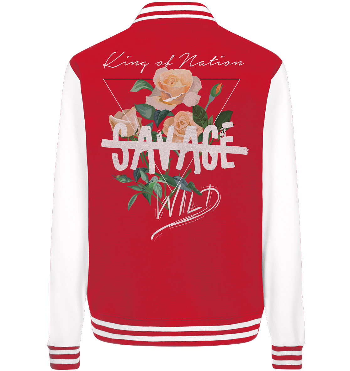 "Savage Wild" Blumen Streetstyle - College Jacket