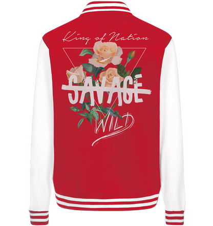 "Savage Wild" Blumen Streetstyle - College Jacket