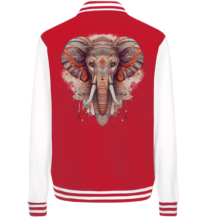 "Elefant-größen Ohr" Tiertotems - College Jacket