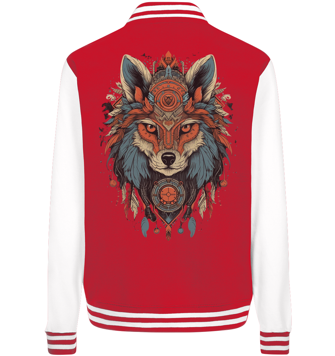 "Seriöse Fuchs" Tiertotems - College Jacket